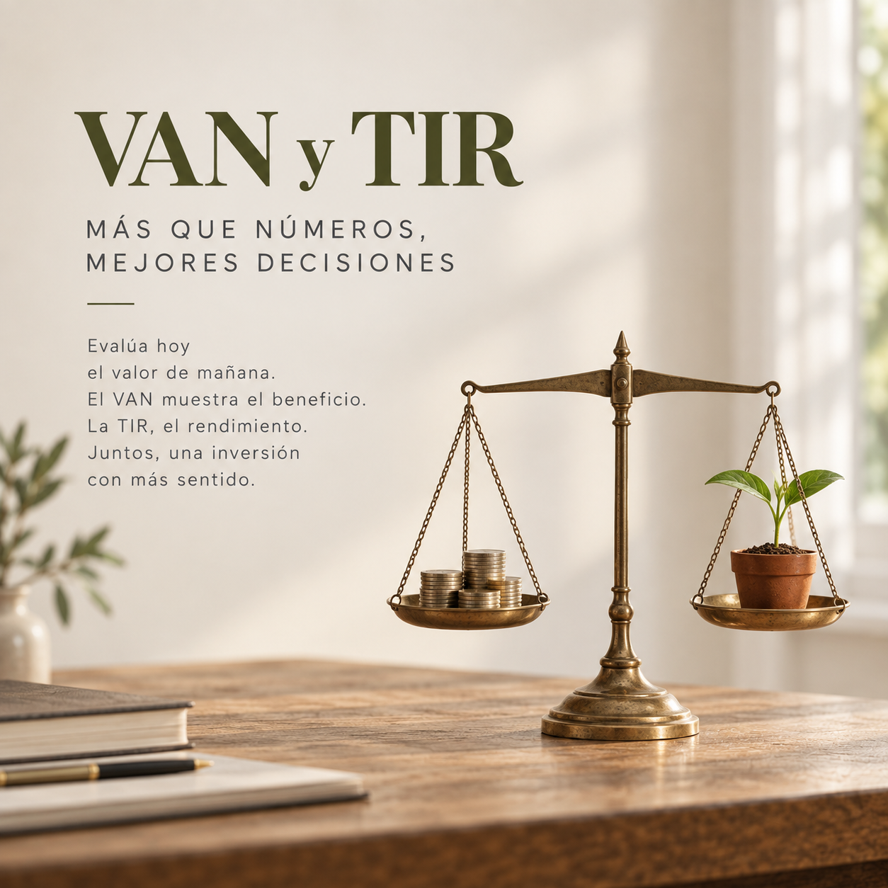 Qué son el VAN y la TIR y cómo se usan para decidir si una inversión merece la pena