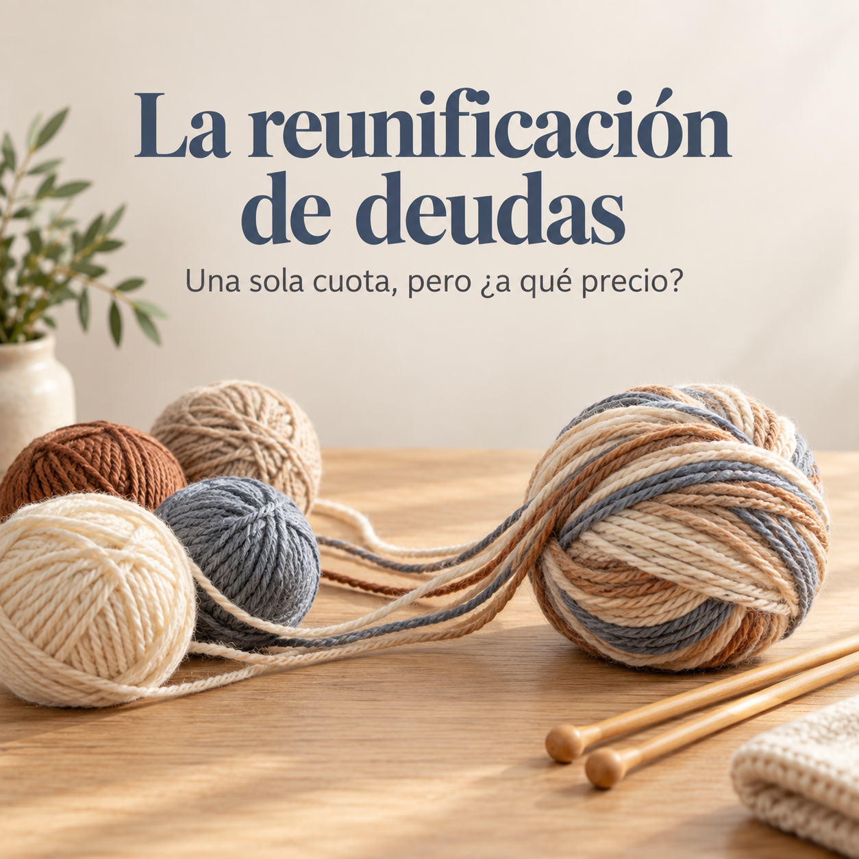 Qué es la reunificación de deudas y cuándo compensa